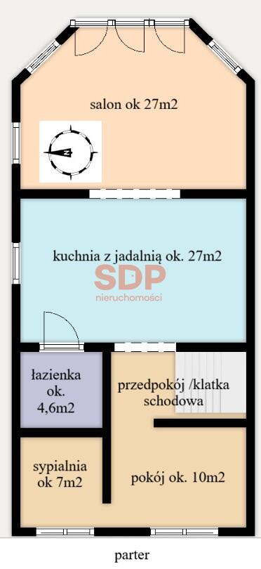 6 pokojowy dom z duzym ogrodem na zachodzie Wrocławia blisko parku.-9