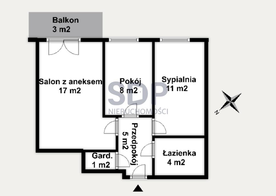 Mieszkanie 2 lub 3 pokojowe | Stan deweloperski-3