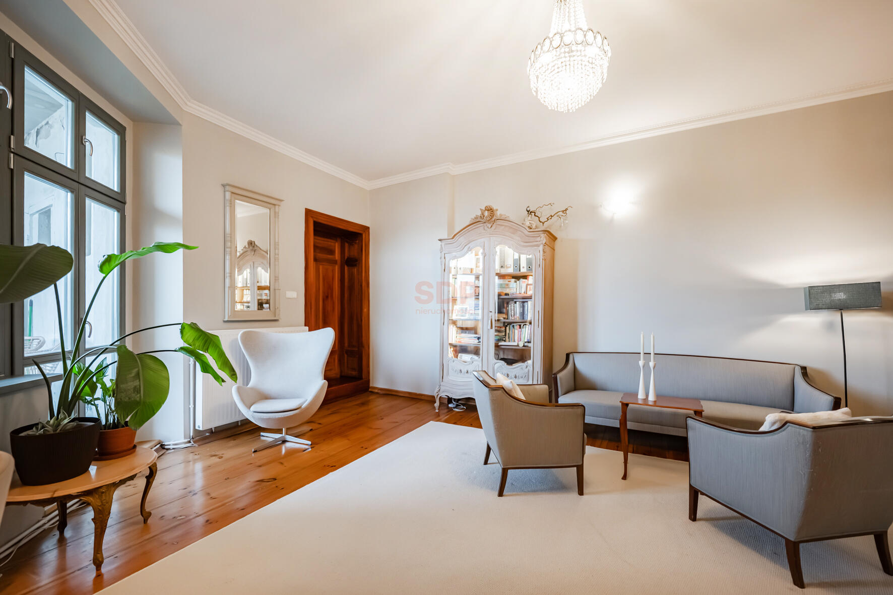 Unikatowe klimat. 4-pok. mieszk.z balkonem w kamienicy|Stare Miasto-11