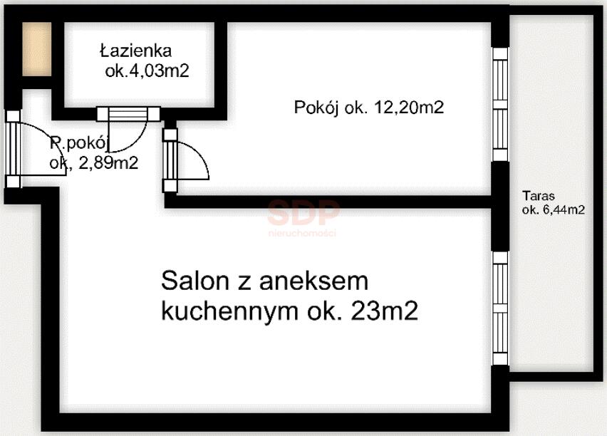 2-pokoje,taras, ładny widok, jasne-1