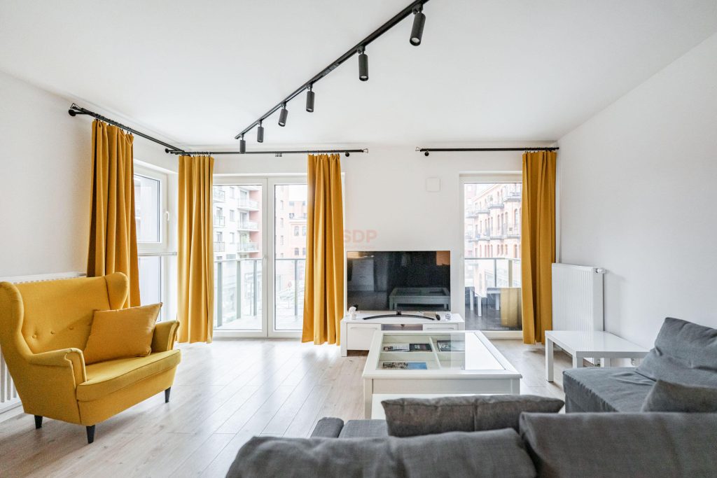 Browary Wrocławskie. Piękne 3 pok. z tarasem. Do wejścia.-0