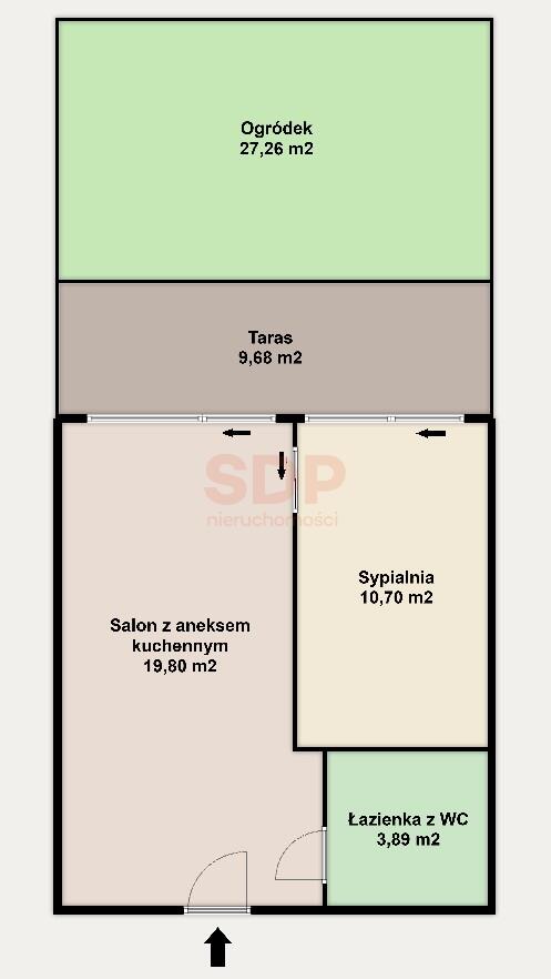 Ekskluzywny apartament z ogródkiem 1 linia z widokiem na morze-3