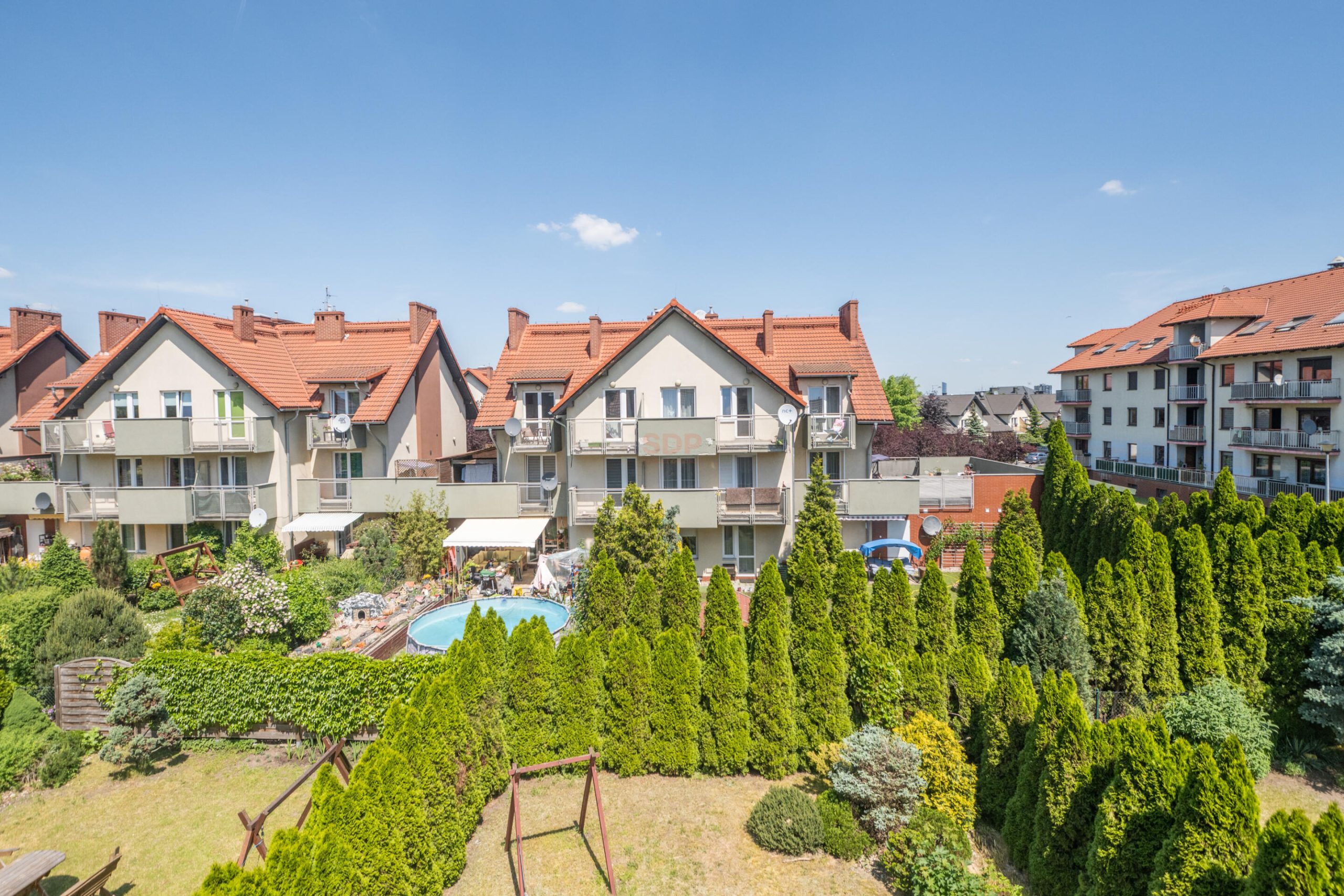 3 pokoje/ 3 balkony/ 2 poziomy/ Bielany Wrocławskie-0