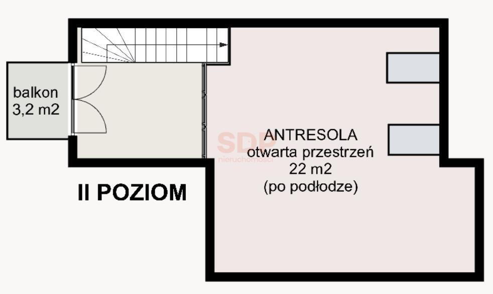3 pokoje/ 3 balkony/ 2 poziomy/ Bielany Wrocławskie-8