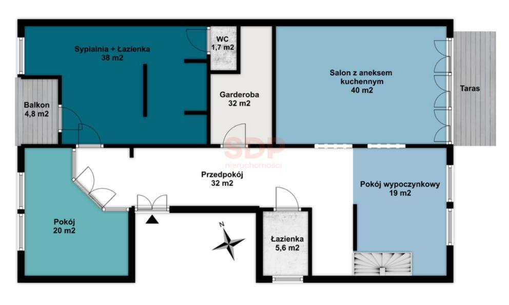 Luksusowy apartament w willi miejskiej na zielonych Krzykach-9