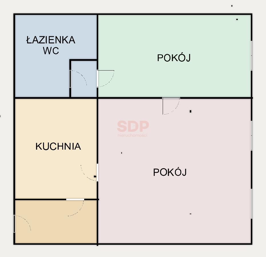 Dwa pokoje do zamieszkania w centrum Wrocławia-1
