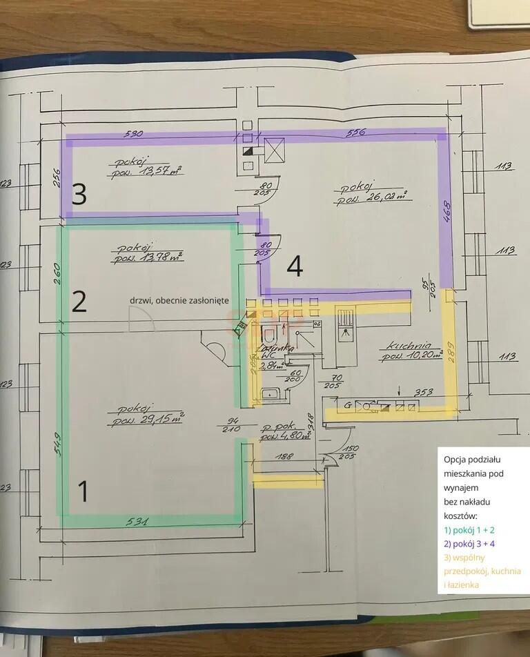 Klimatyczne, przestronne 4 pokoje na Ołbinie, przy parku, blisko Rynku, dla inwestora-18