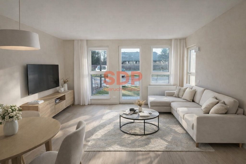 Mieszkanie 3 pokojowe z ogrodem | 61 m2 | Zielona okolica-0