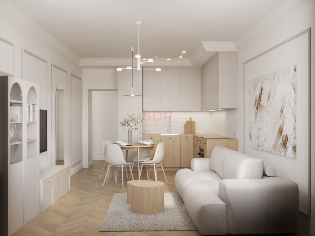 Klimatyczne trzypokojowe mieszkanie w kamienicy-0