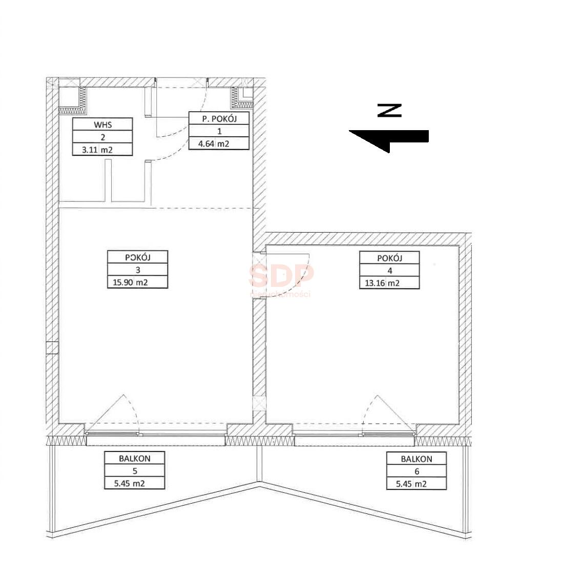 2 pokoje w nowym budownictwie| Śródmieście| Ochrona| Miejsce postojowe-7