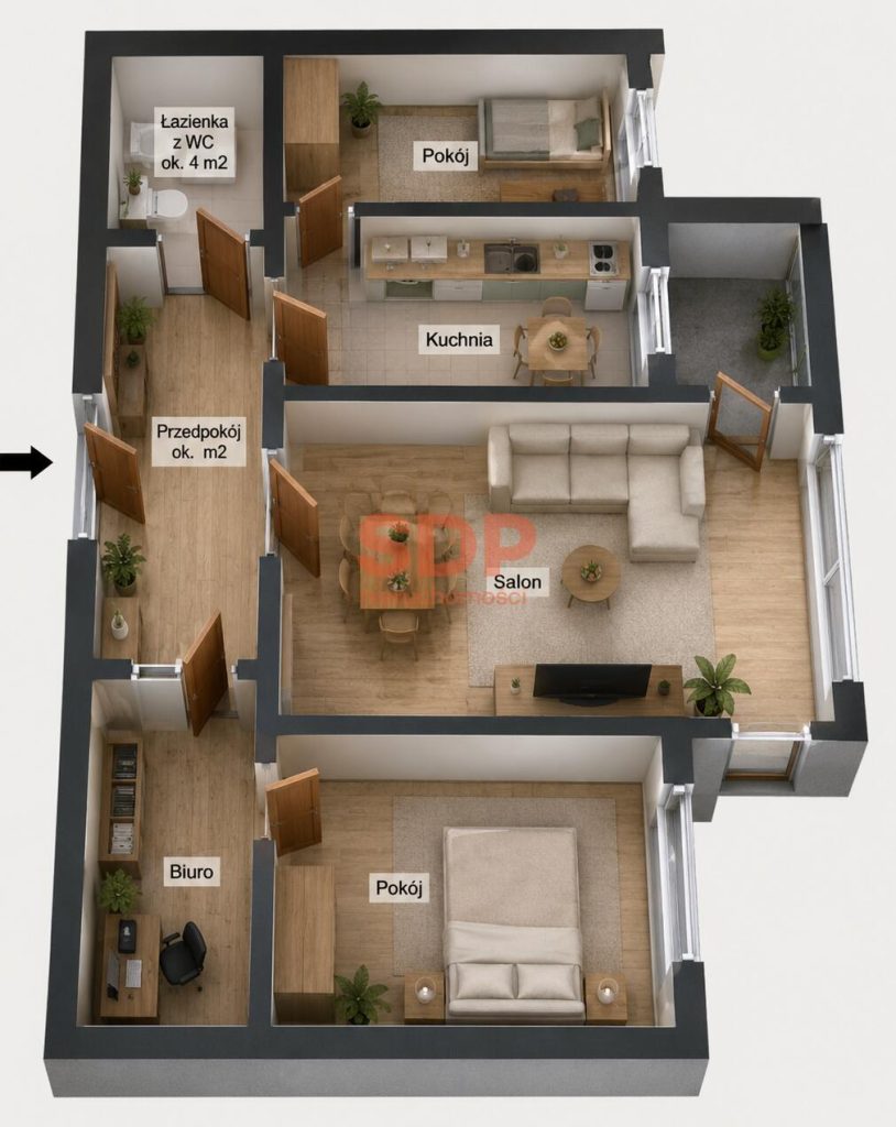 Wyjątkowe 69 m² w kamienicy – tuż przy Dworcu Głównym !-0