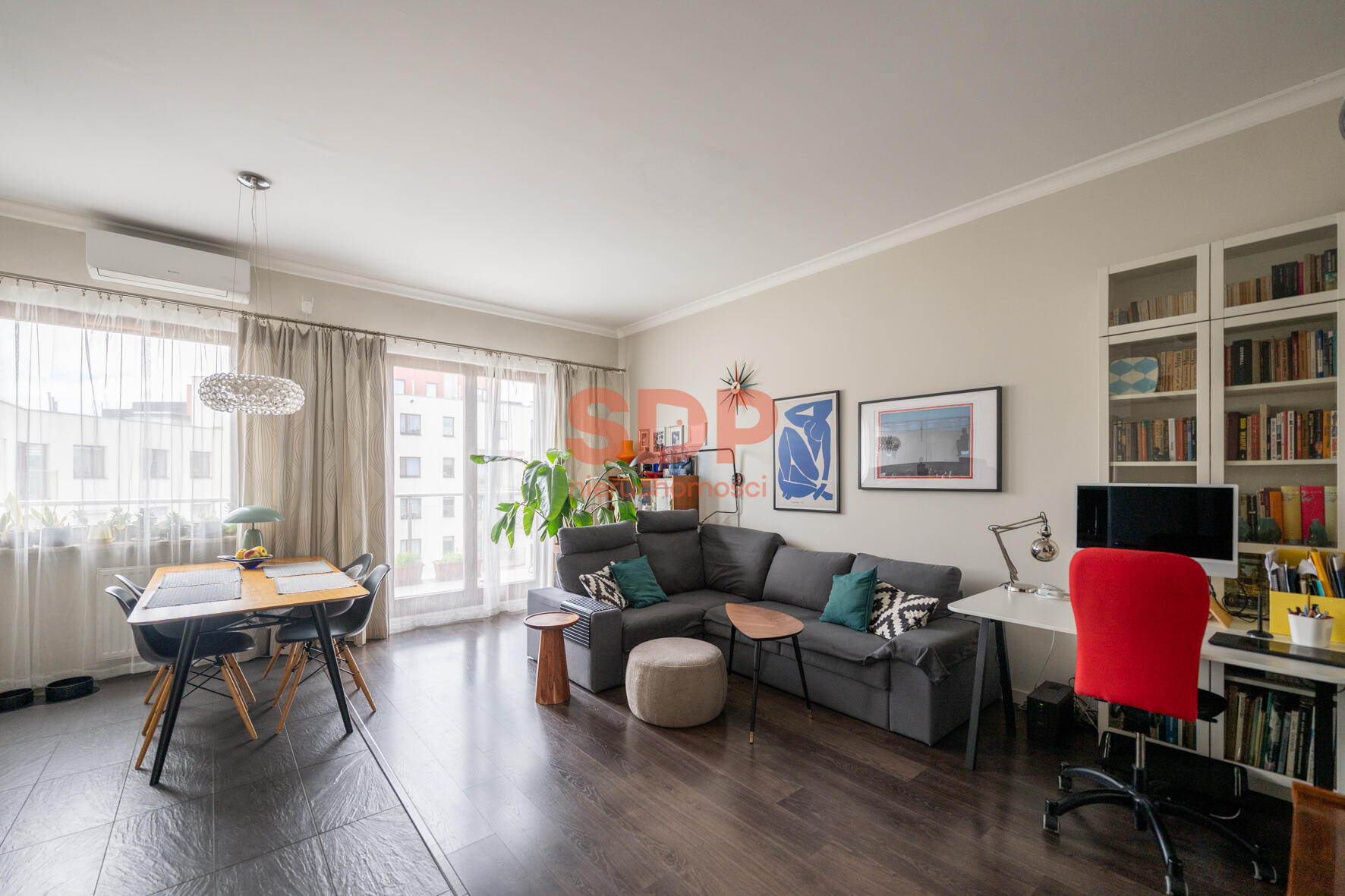 2 pokojowy apartament z dużym tarasem na osiedlu Belvedere.-6